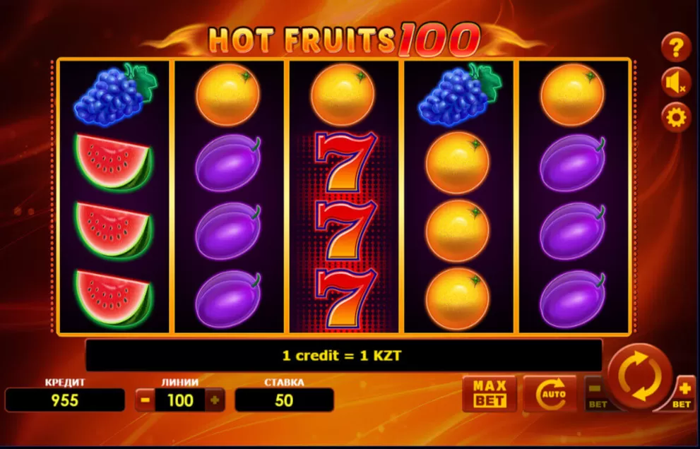 Hot Fruits играть в мобильной версии